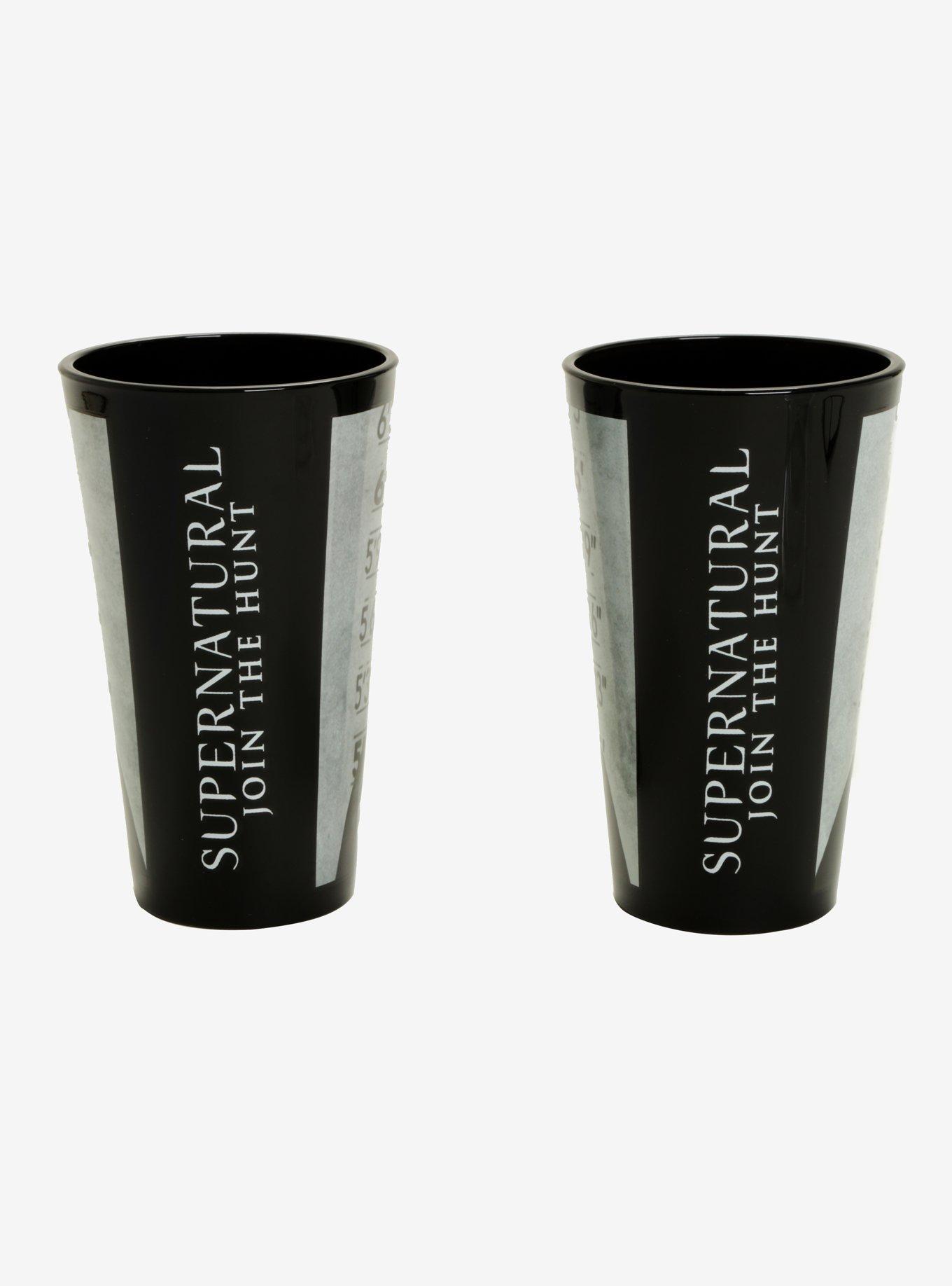 Supernatural Mugshots Pint Glasses Set, , alternate