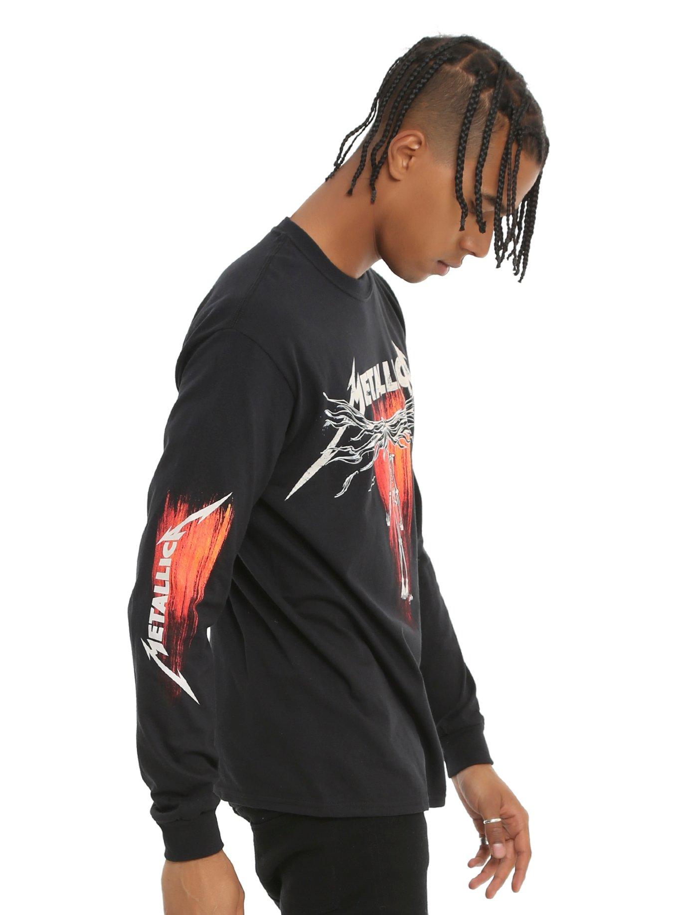 Metallica Winged Skeleton Long-Sleeve T-Shirt, , alternate