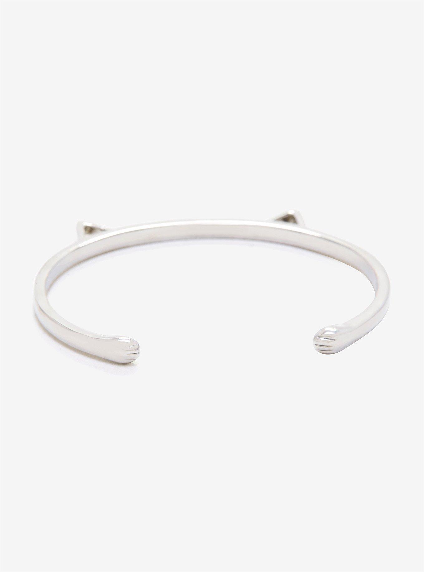 Cat Ears Cuff Bracelet - BoxLunch Exclusive, , alternate