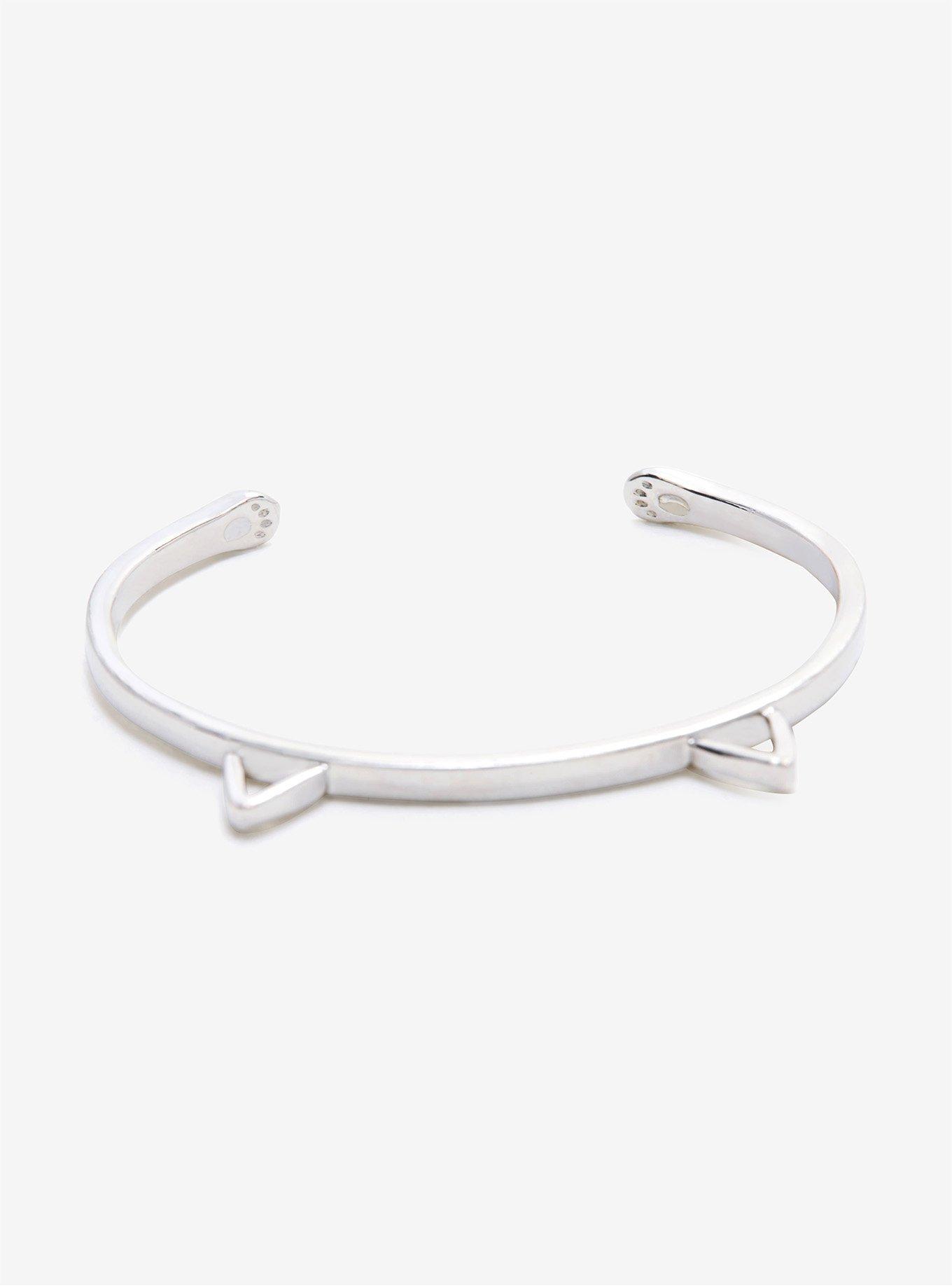 Cat Ears Cuff Bracelet - BoxLunch Exclusive, , alternate