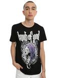 Lamb Of God Hooded Skull T-Shirt, , alternate