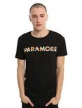Paramore Pattern Logo T-Shirt, , alternate