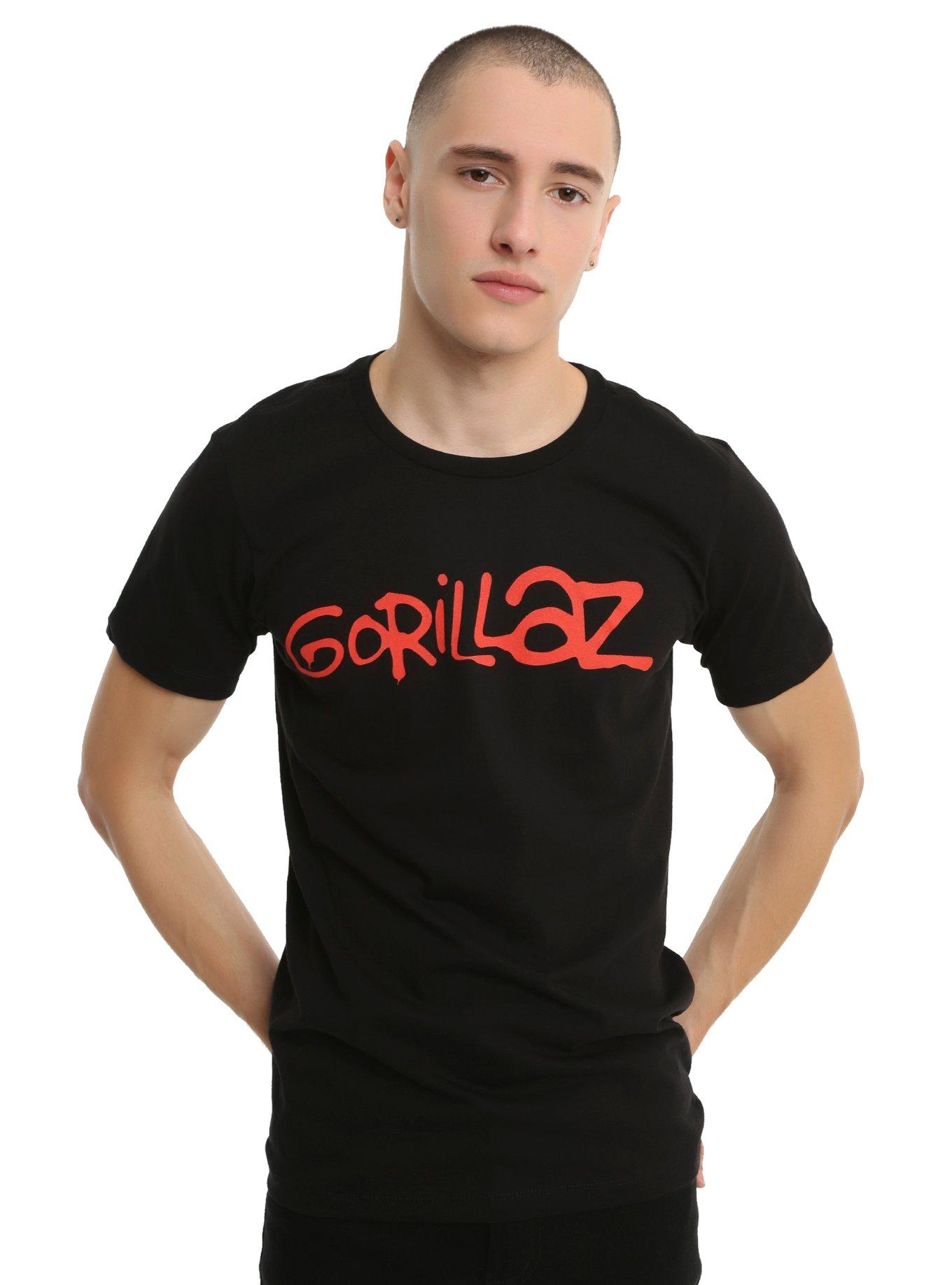 Gorillaz Logo T-Shirt, BLACK, alternate