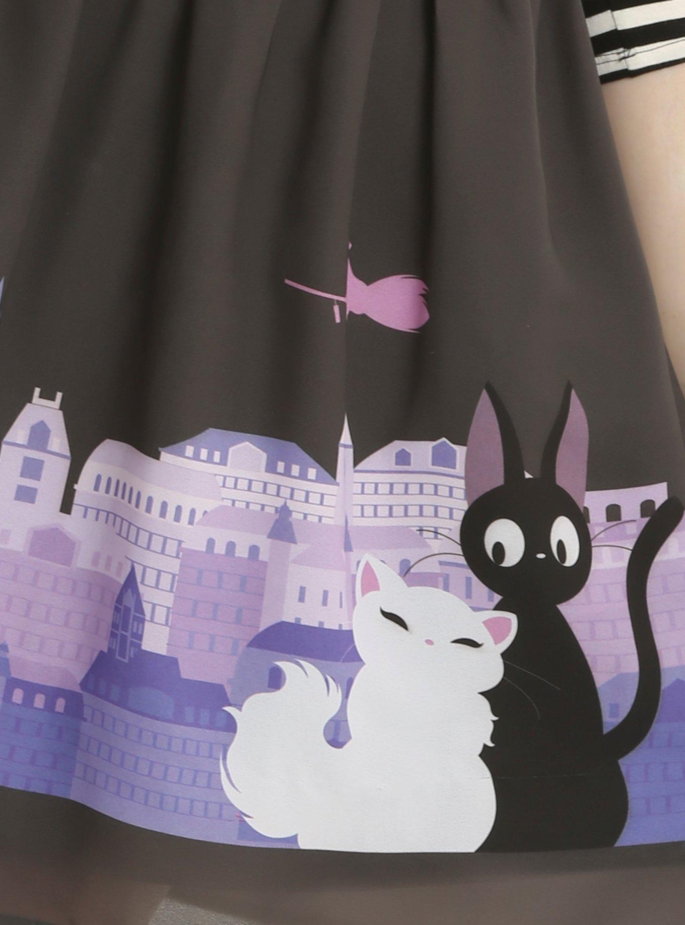 Studio Ghibli Kiki's Delivery Service Striped Top Dress, , alternate