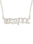 Beetlejuice Name Plate Necklace, , alternate