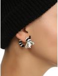 Beetlejuice Sandworm Faux Tunnel Earrings, , alternate