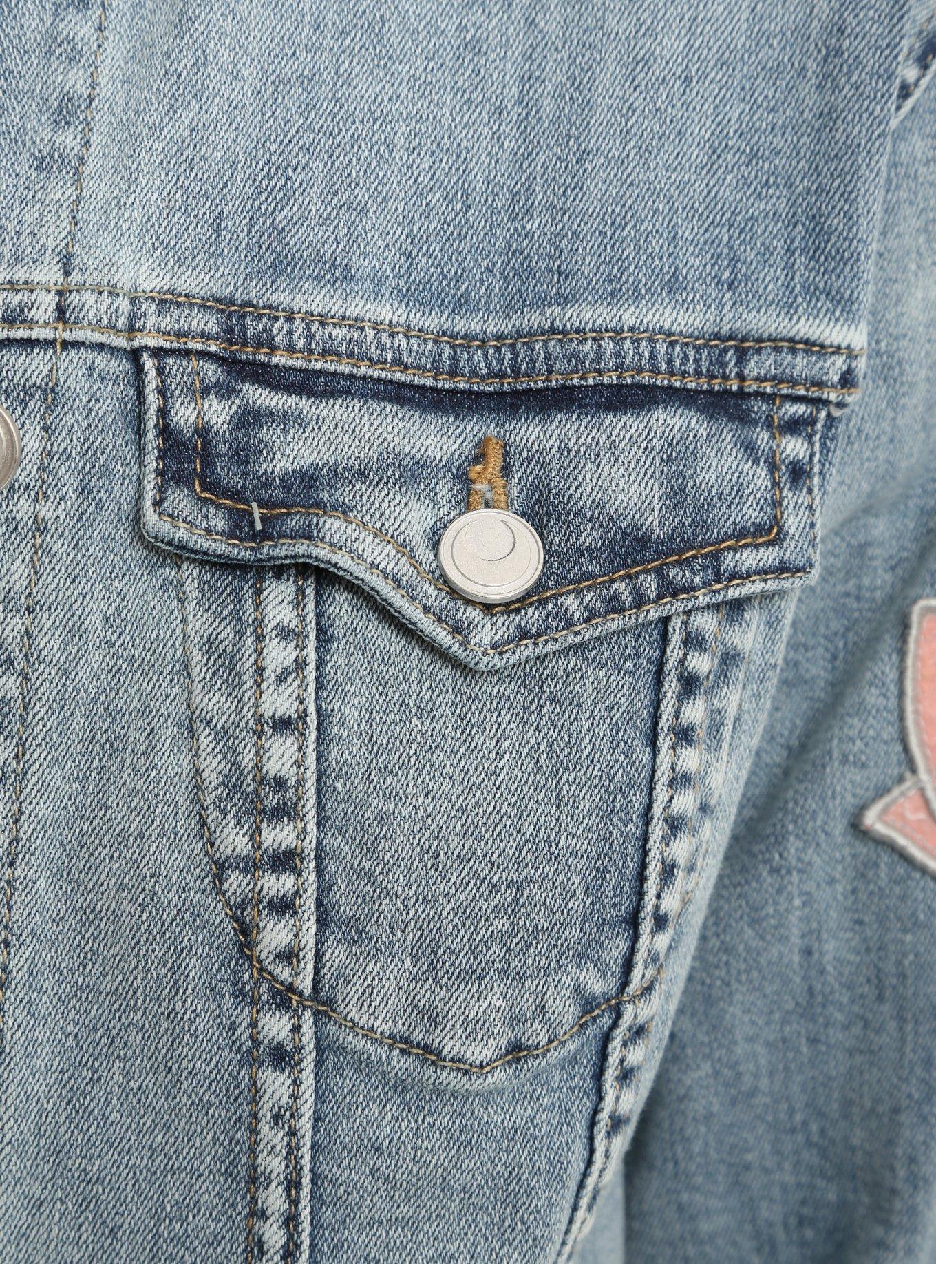 Sailor Moon Denim Jacket - BoxLunch Exclusive, , alternate