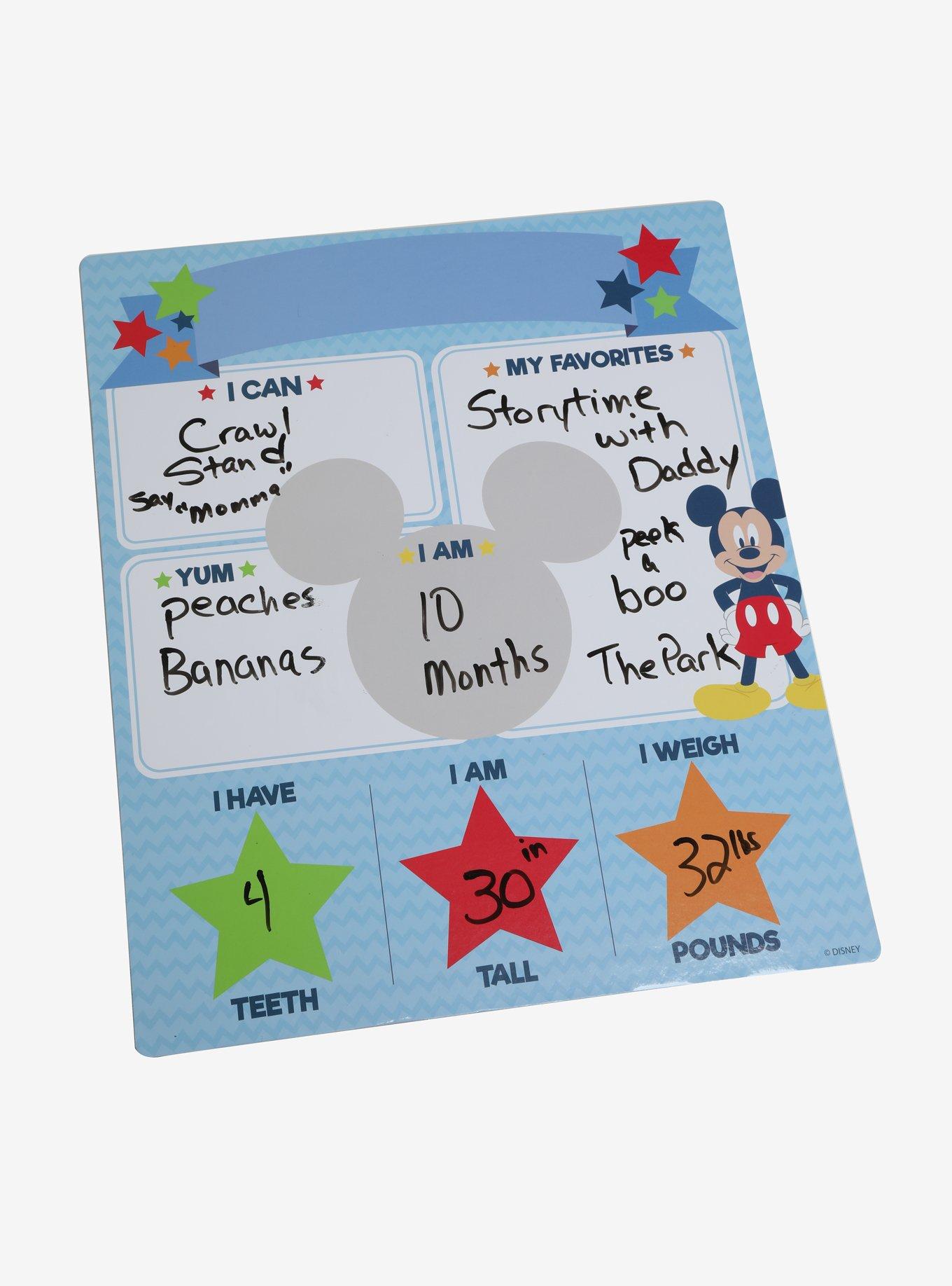 Disney Mickey Mouse Milestone Dry Erase Board, , alternate