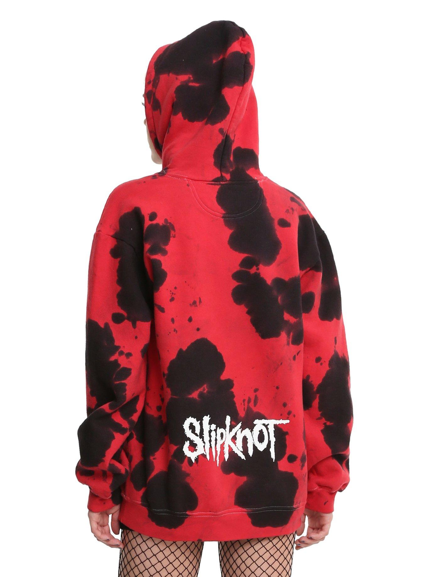 Slipknot hoodie tie dye on sale