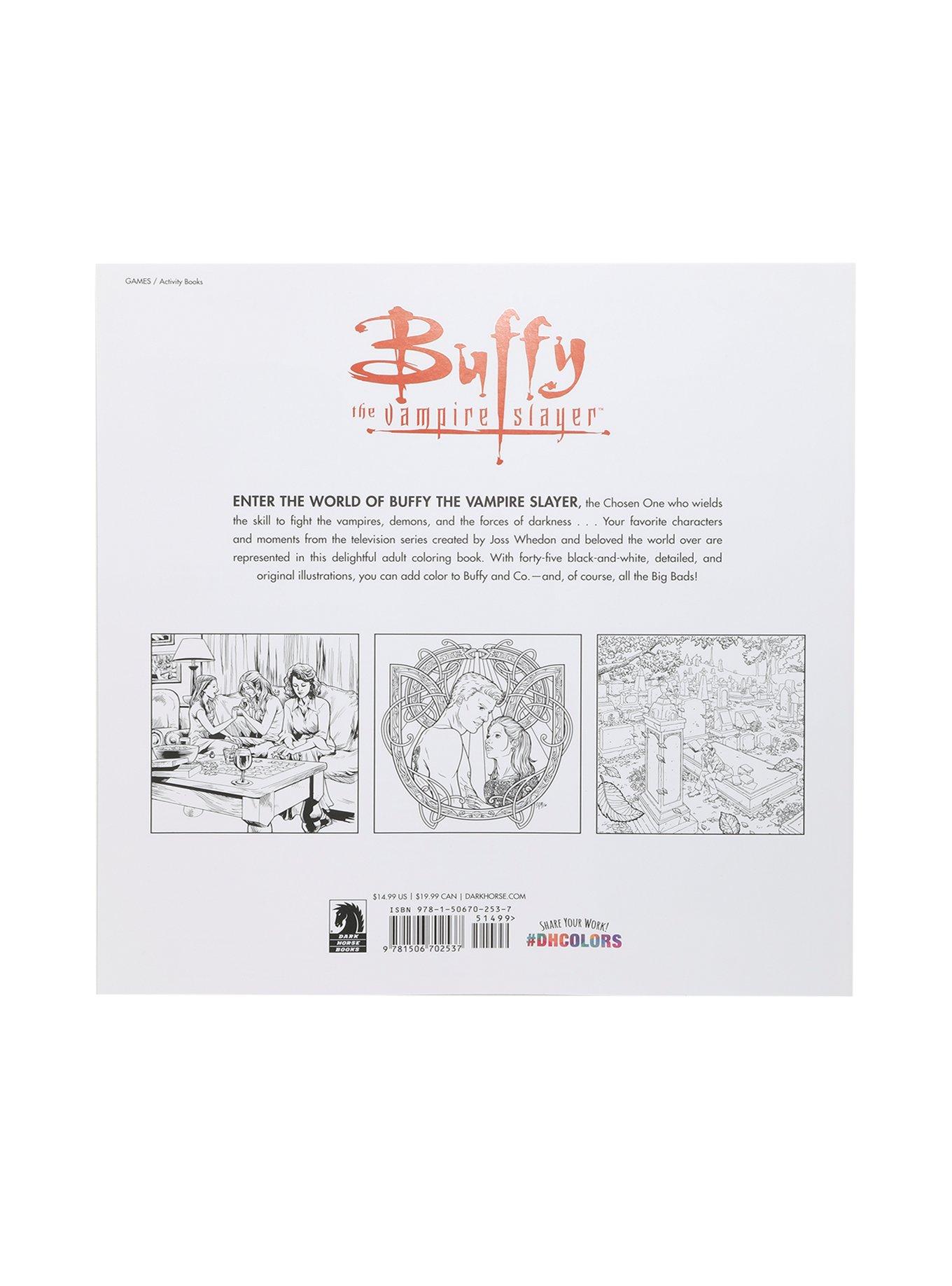 Buffy The Vampire Slayer Adult Coloring Book, , alternate