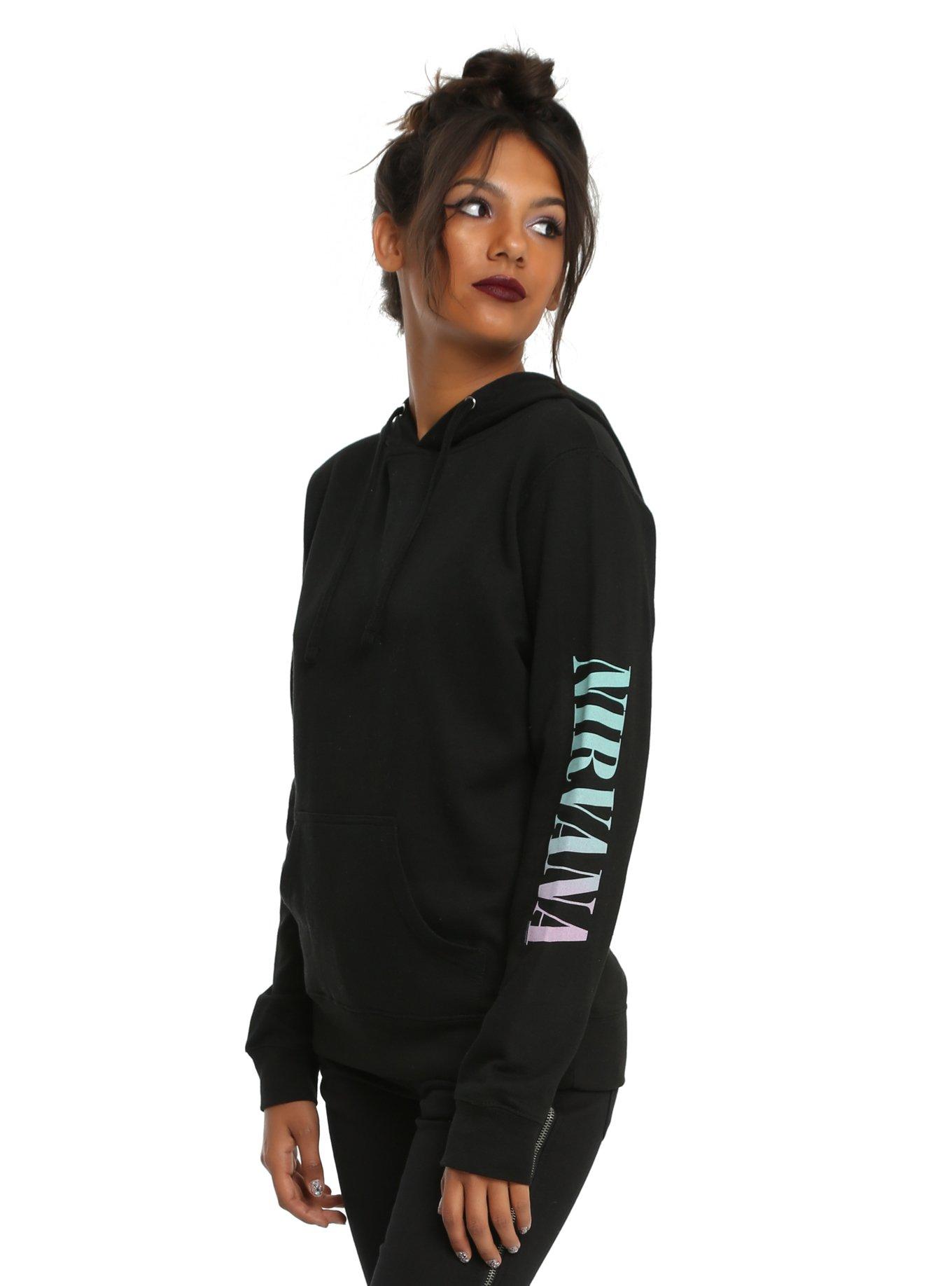 Nirvana Live Girls Hoodie, , alternate