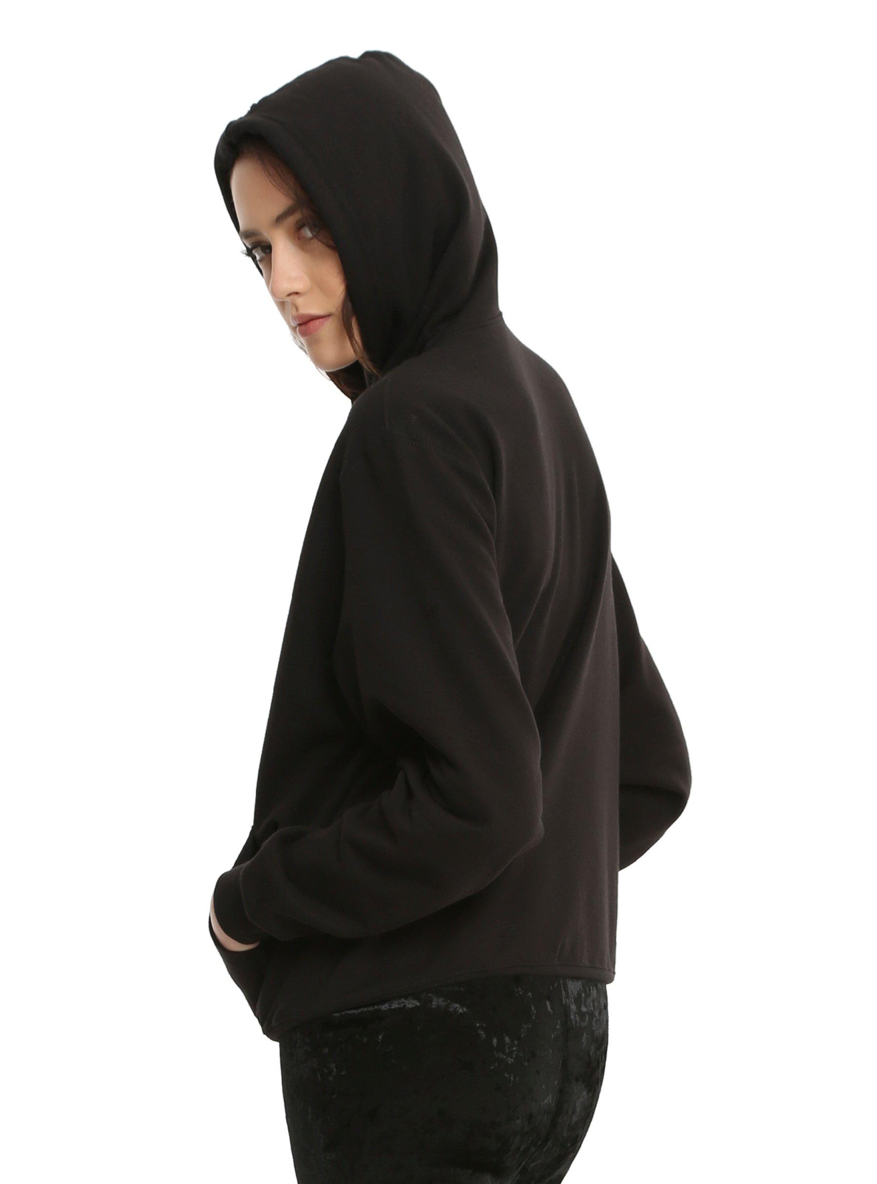 Aaliyah Princess Of R&B Girls Hoodie, , alternate