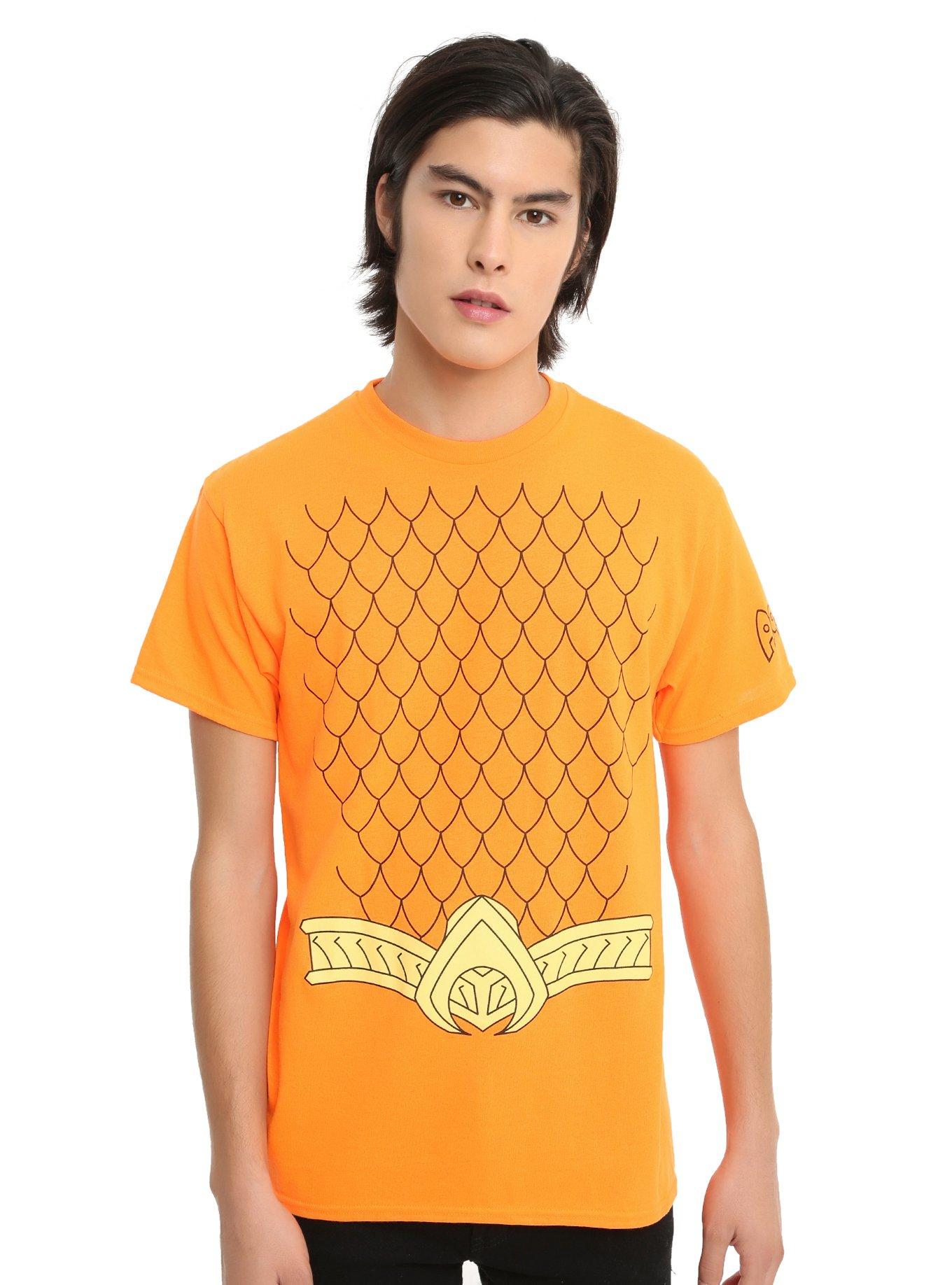 DC Comics Justice League Aquaman Cosplay T-Shirt, , alternate