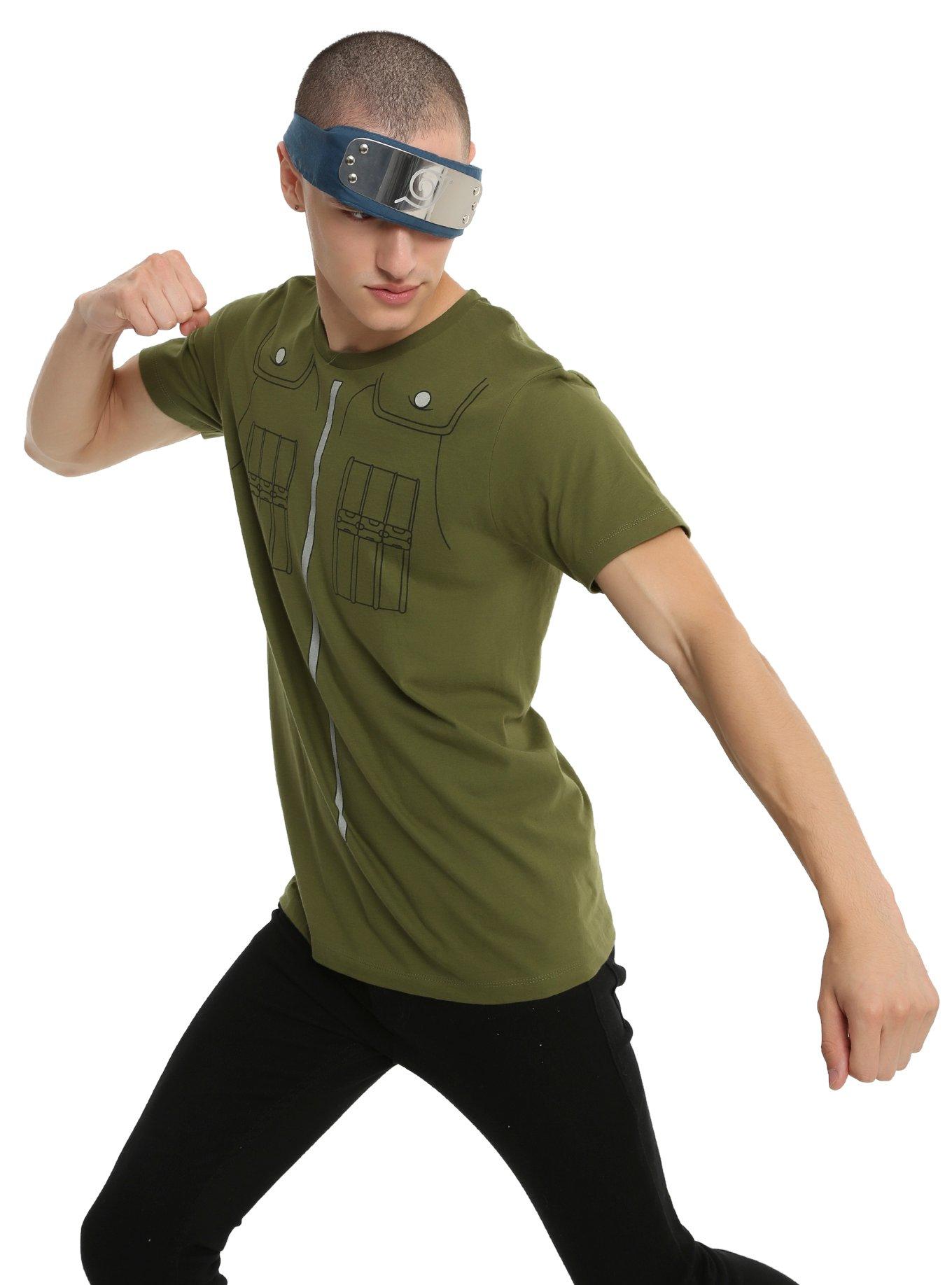 Naruto Shippuden Kakashi Cosplay T-Shirt, , alternate