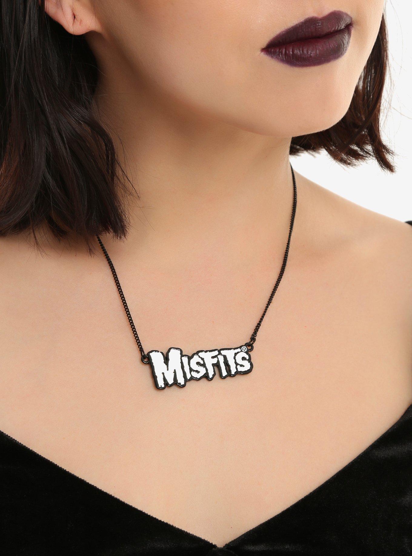 Misfits Name Plate Necklace, , alternate