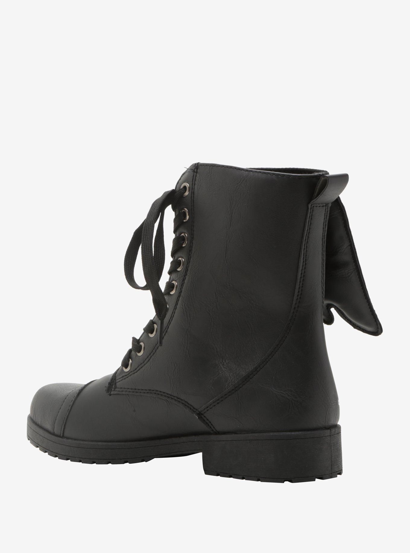 Supernatural Castiel Wing Combat Boots, , alternate