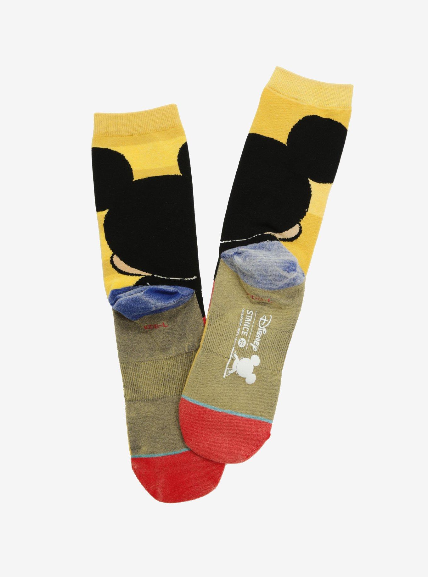 Stance Disney Mickey Mouse Kids Socks, , alternate