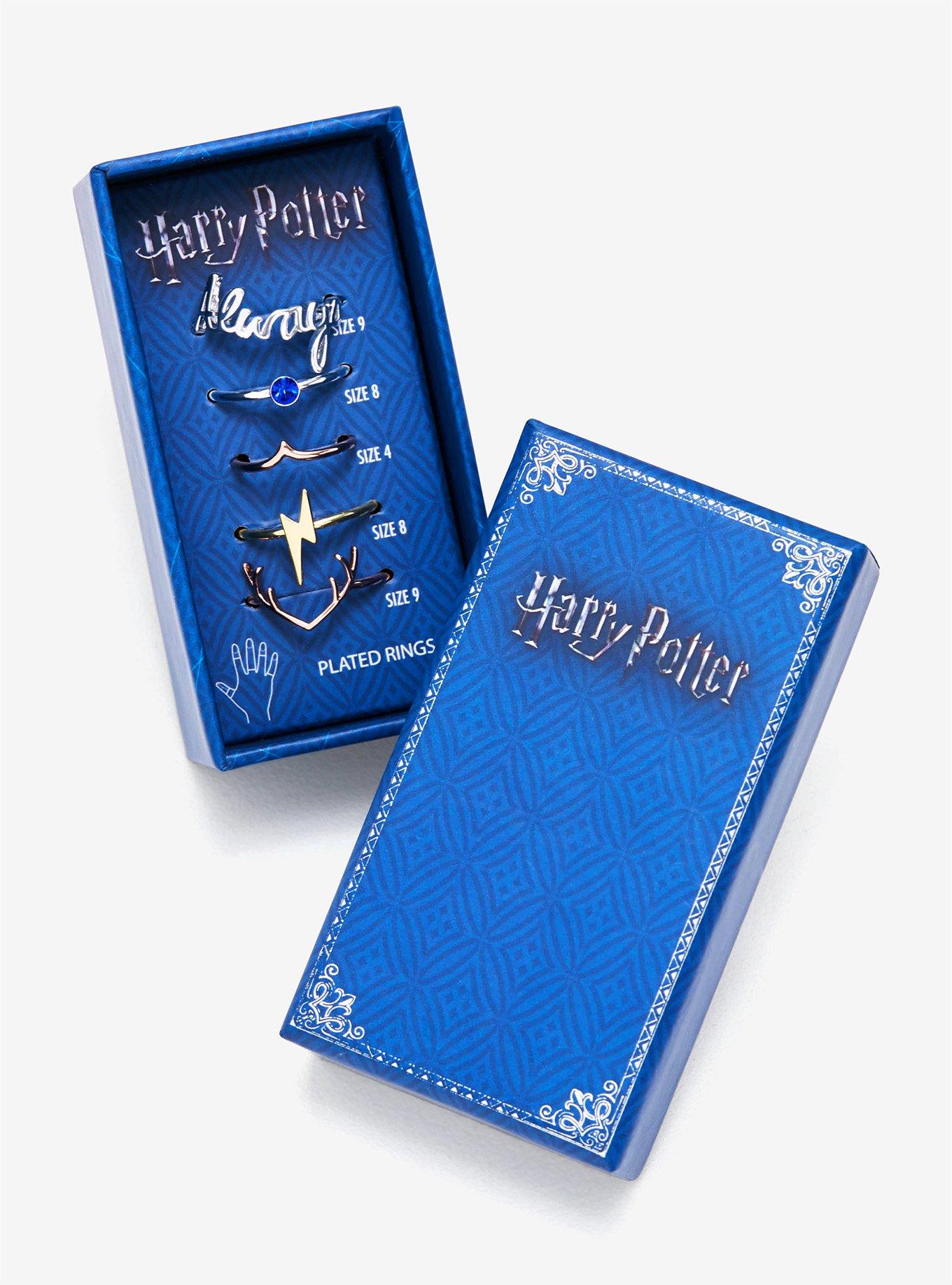 Harry Potter Always Ring Set - BoxLunch Exclusive, , alternate