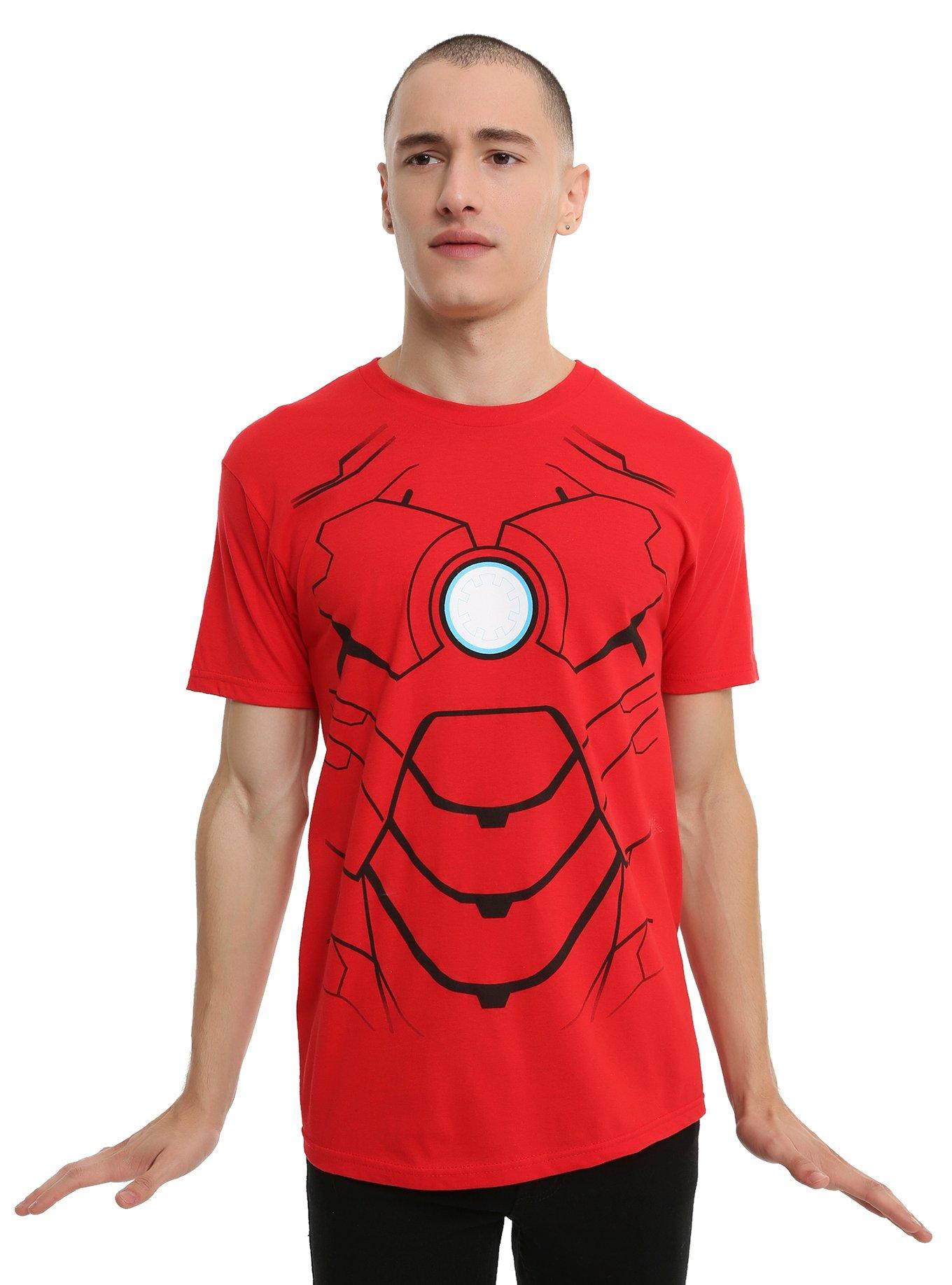 Marvel Iron Man Cosplay T-Shirt, , alternate