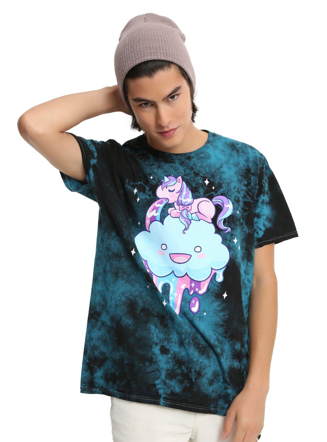 Unicorn Vomit Tie Dye T-Shirt, , alternate