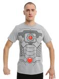 DC Comics Justice League Cyborg Cosplay T-Shirt, , alternate
