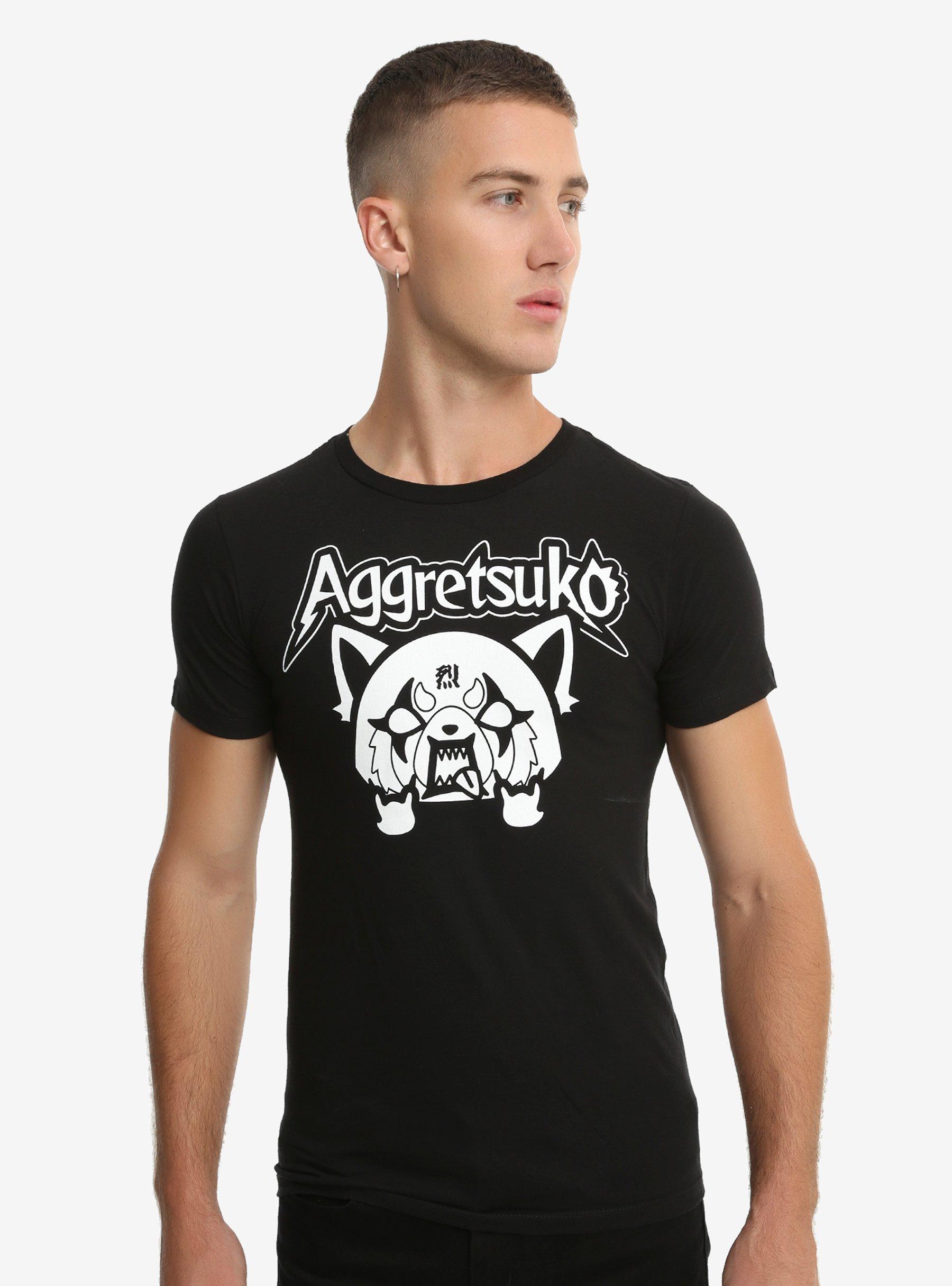 Aggretsuko Metal Rage T-Shirt, , alternate