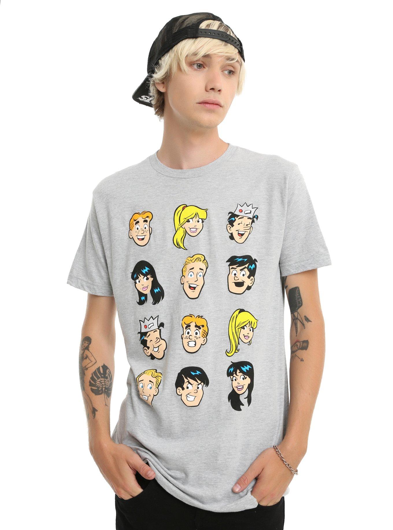 Archie Comics Character Grid T-Shirt, , alternate