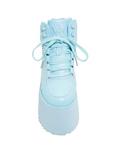 YRU Qozmo Hi-Blue Platform Sneakers, , alternate