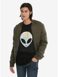 XXX RUDE Iridescent Alien T-Shirt, , alternate