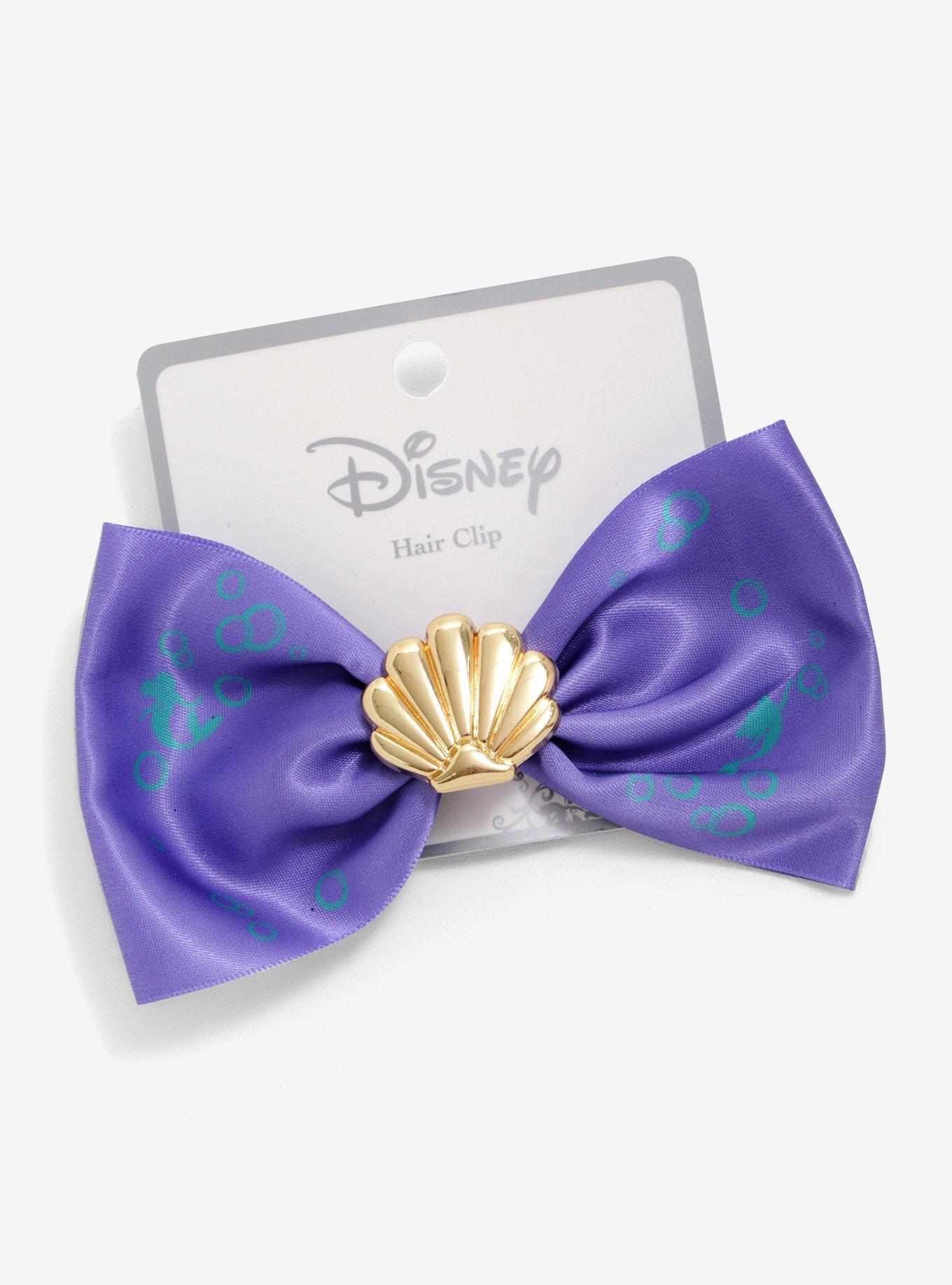 Disney The Little Mermaid Shell Hair Bow - BoxLunch Exclusive, , alternate