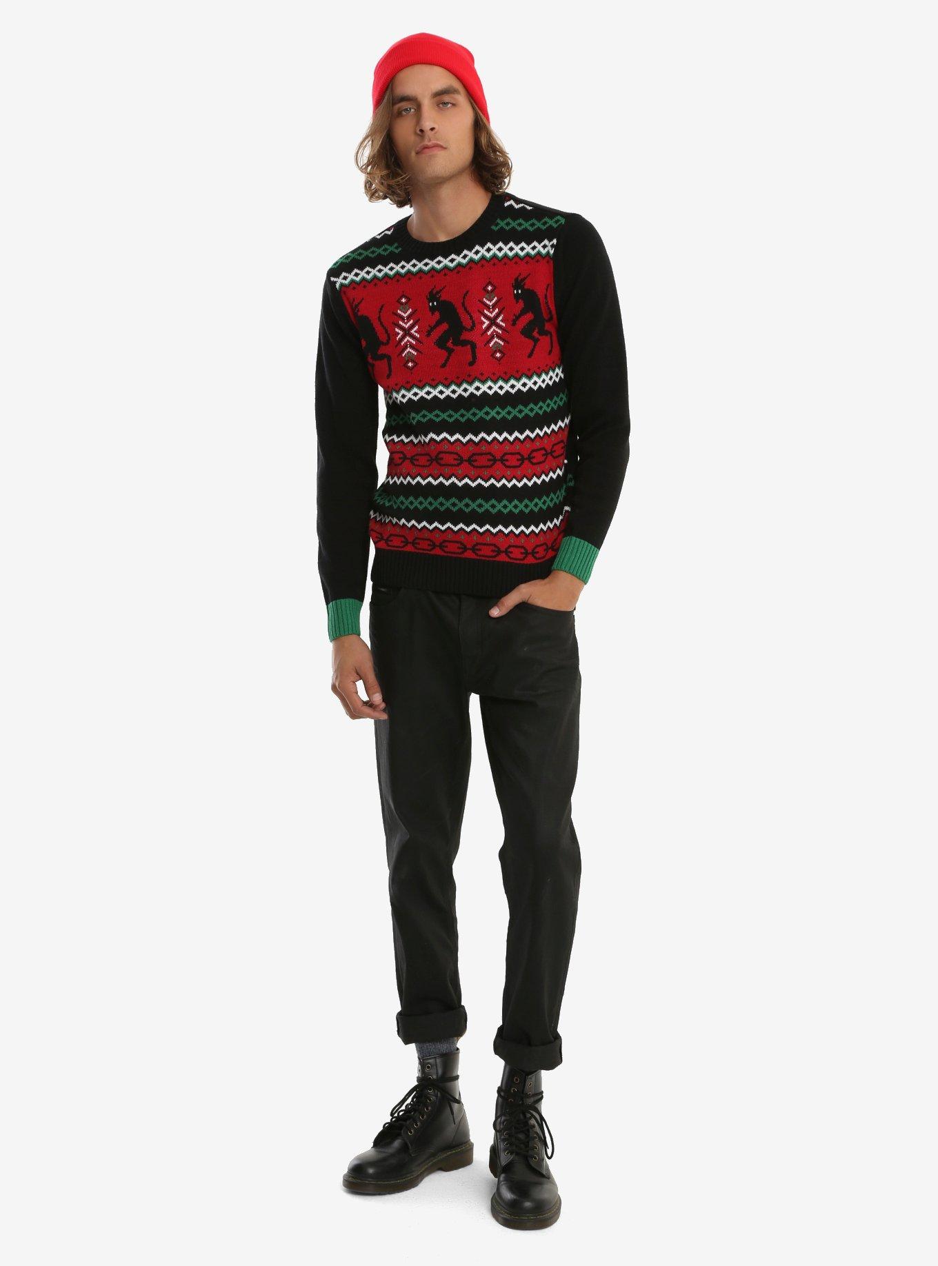 Krampus Fair Isle Sweater, , alternate