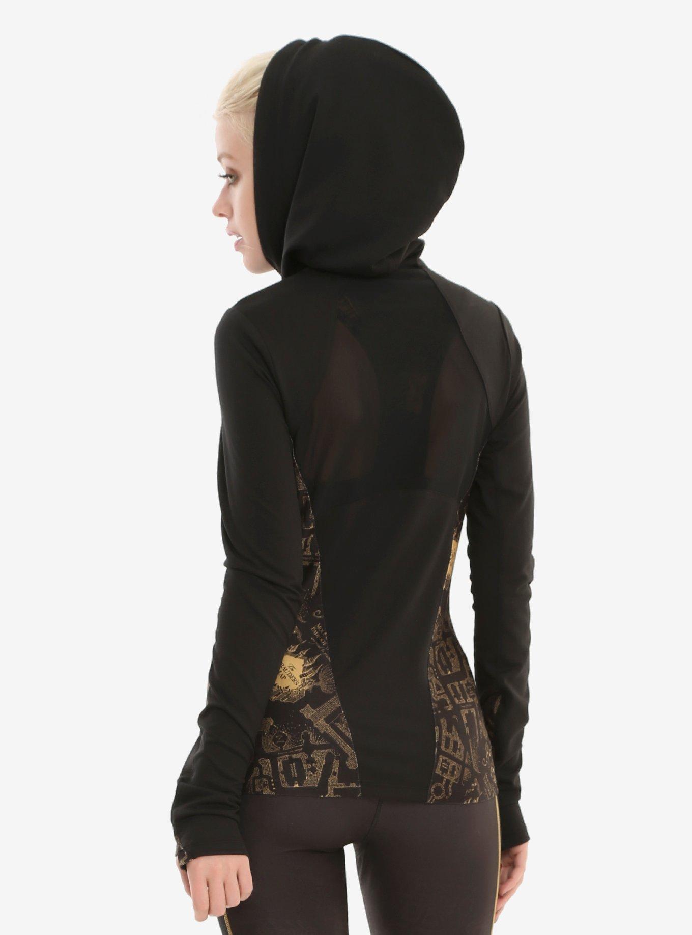 Harry Potter Marauder's Map Girls Track Jacket, , alternate