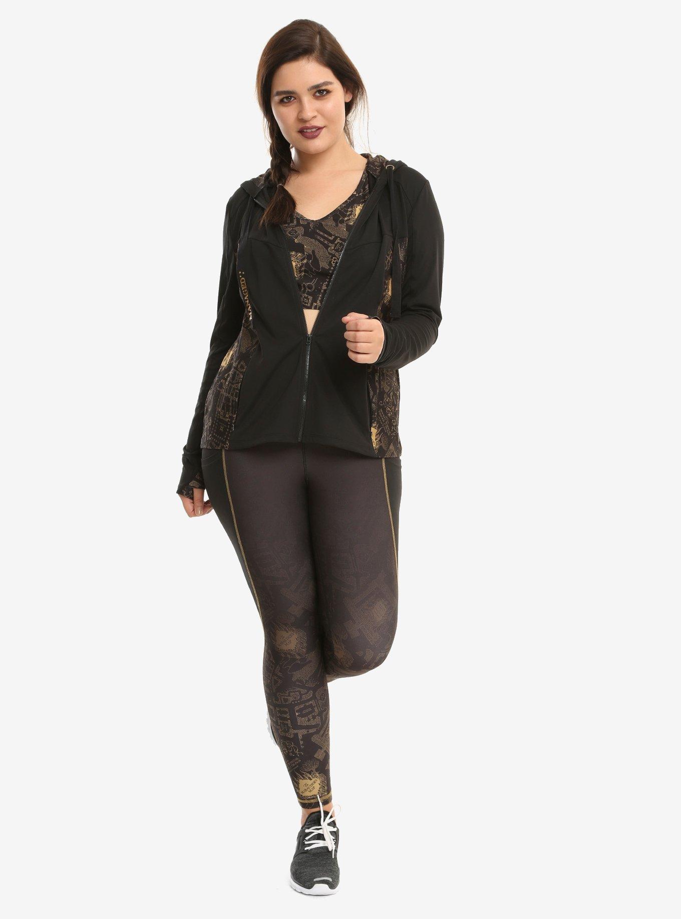 Harry Potter Marauder's Map Track Jacket Plus Size, , alternate