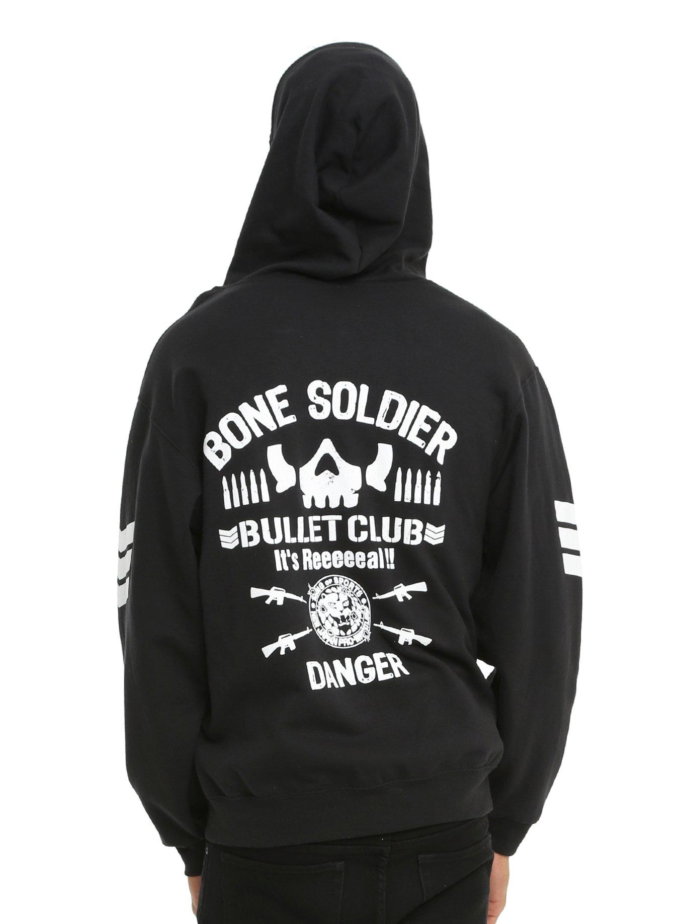 New Japan Pro-Wrestling Bullet Club Logo Hoodie, , alternate