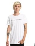 Tyler Oakley LOL White T-Shirt, , alternate