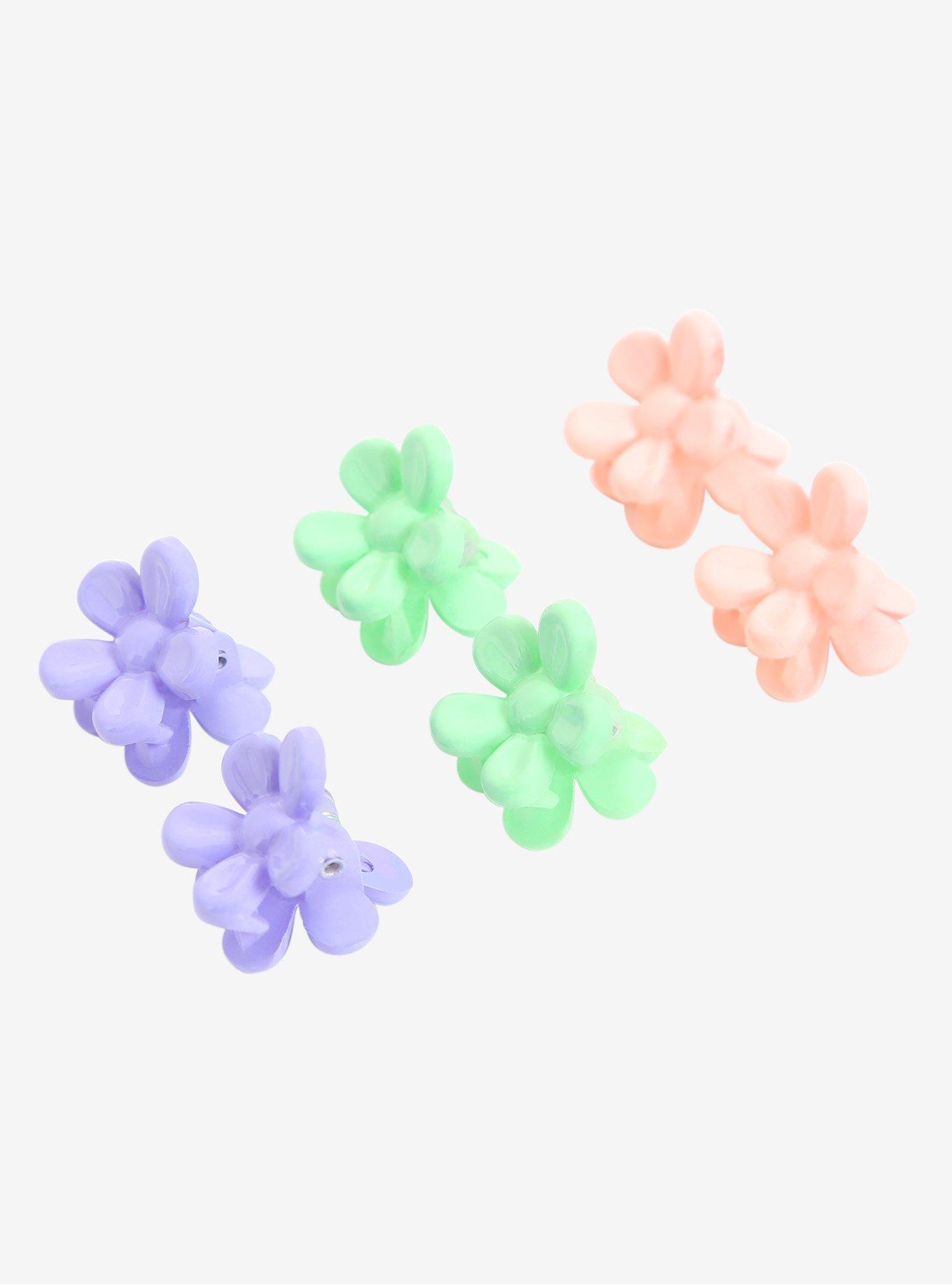 Mini Flower Clips, , alternate
