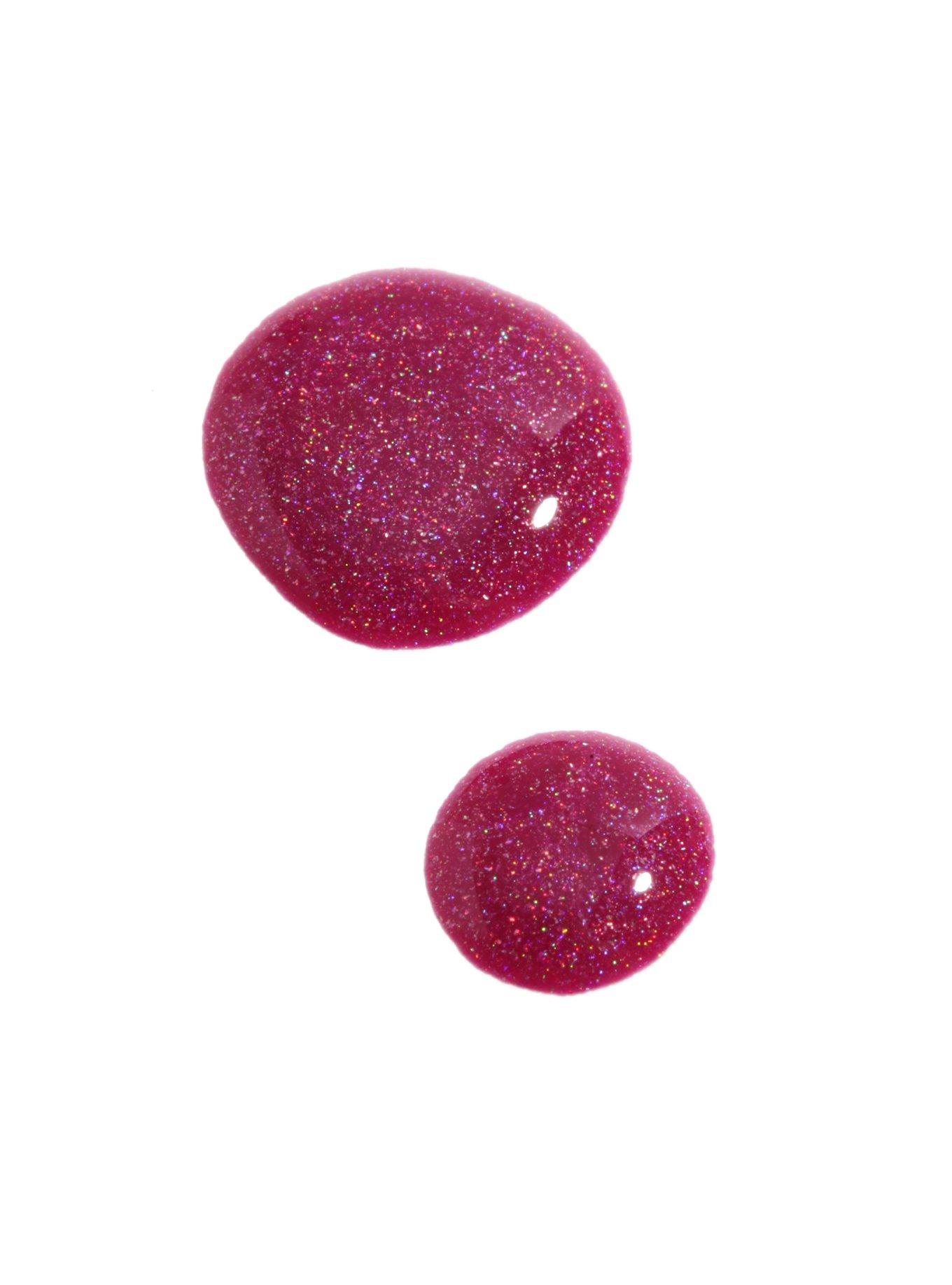 Blackheart Beauty Galaxy Effect Pink Nail Polish, , alternate