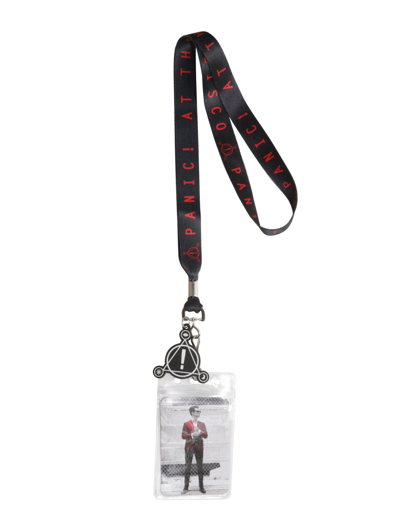 Panic! At The Disco Brendon Urie Red Blazer Lanyard, , alternate