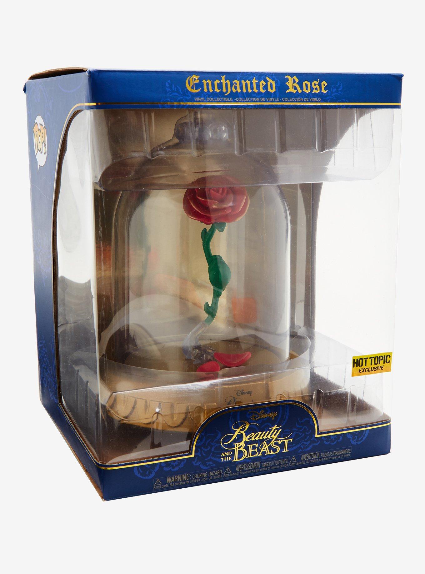 Funko Disney Beauty And The Beast Pop! Enchanted Rose Vinyl Collectible Hot Topic Exclusive, , alternate