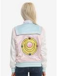 Sailor Moon Transformation Brooch Girls Satin Souvenir Jacket, , alternate