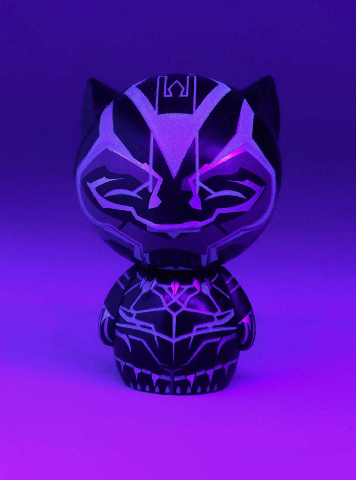 Funko Marvel Black Panther Black Panther Glow-In-The-Dark Dorbz Vinyl Figure Limited Edition Hot Topic Exclusive, , alternate