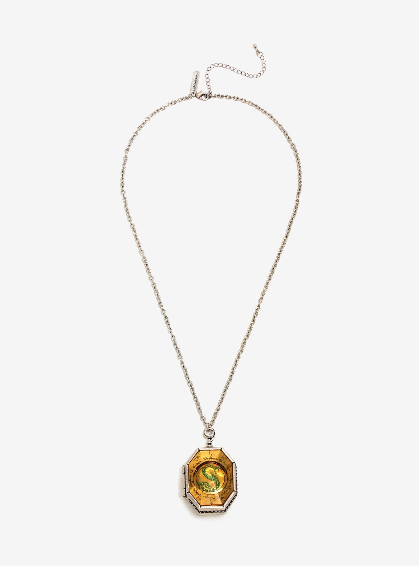 Harry Potter Horcrux Salazar Slytherin's Locket Necklace, , alternate