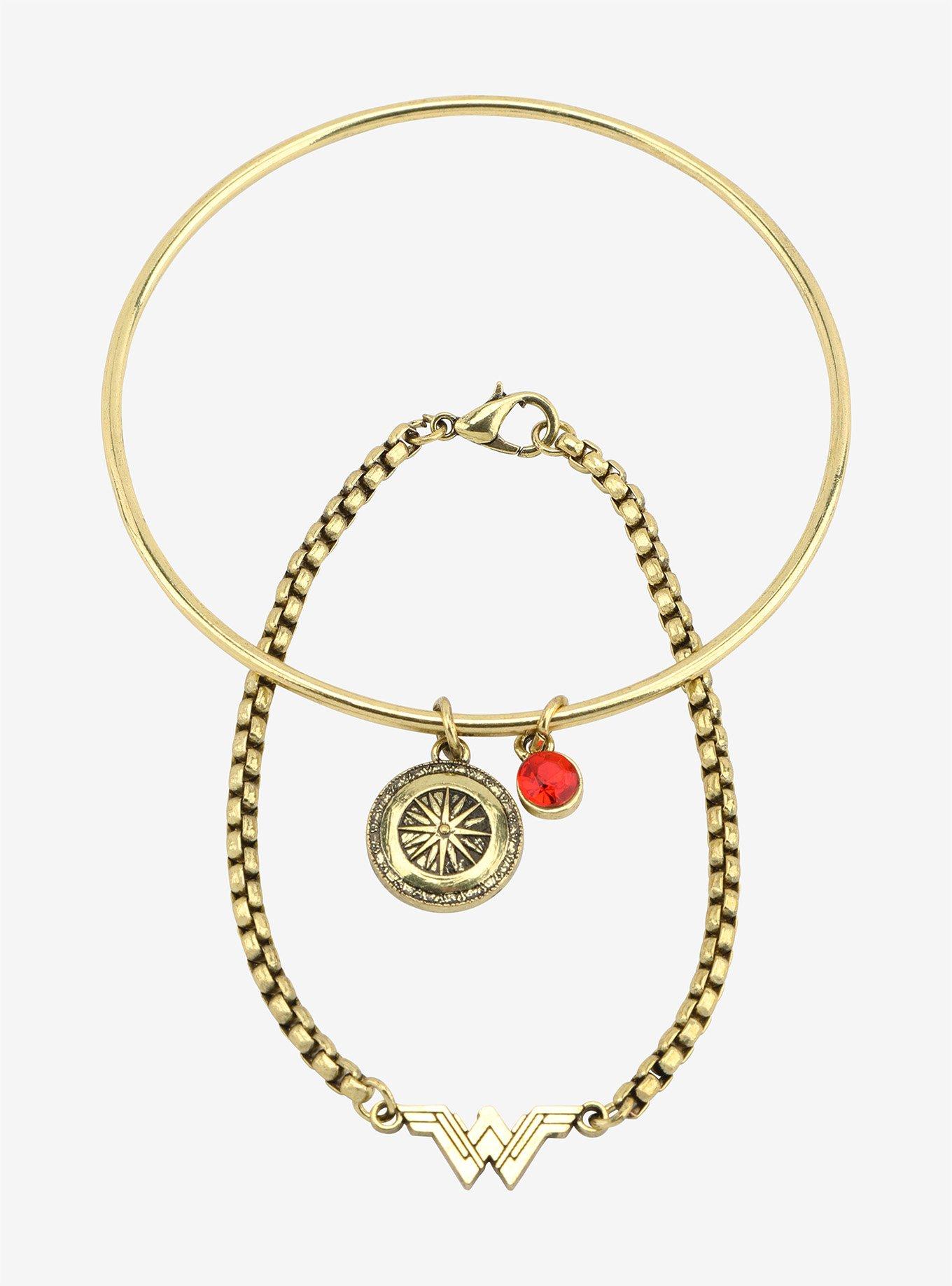 DC Comics Wonder Woman Bracelet Set, , alternate