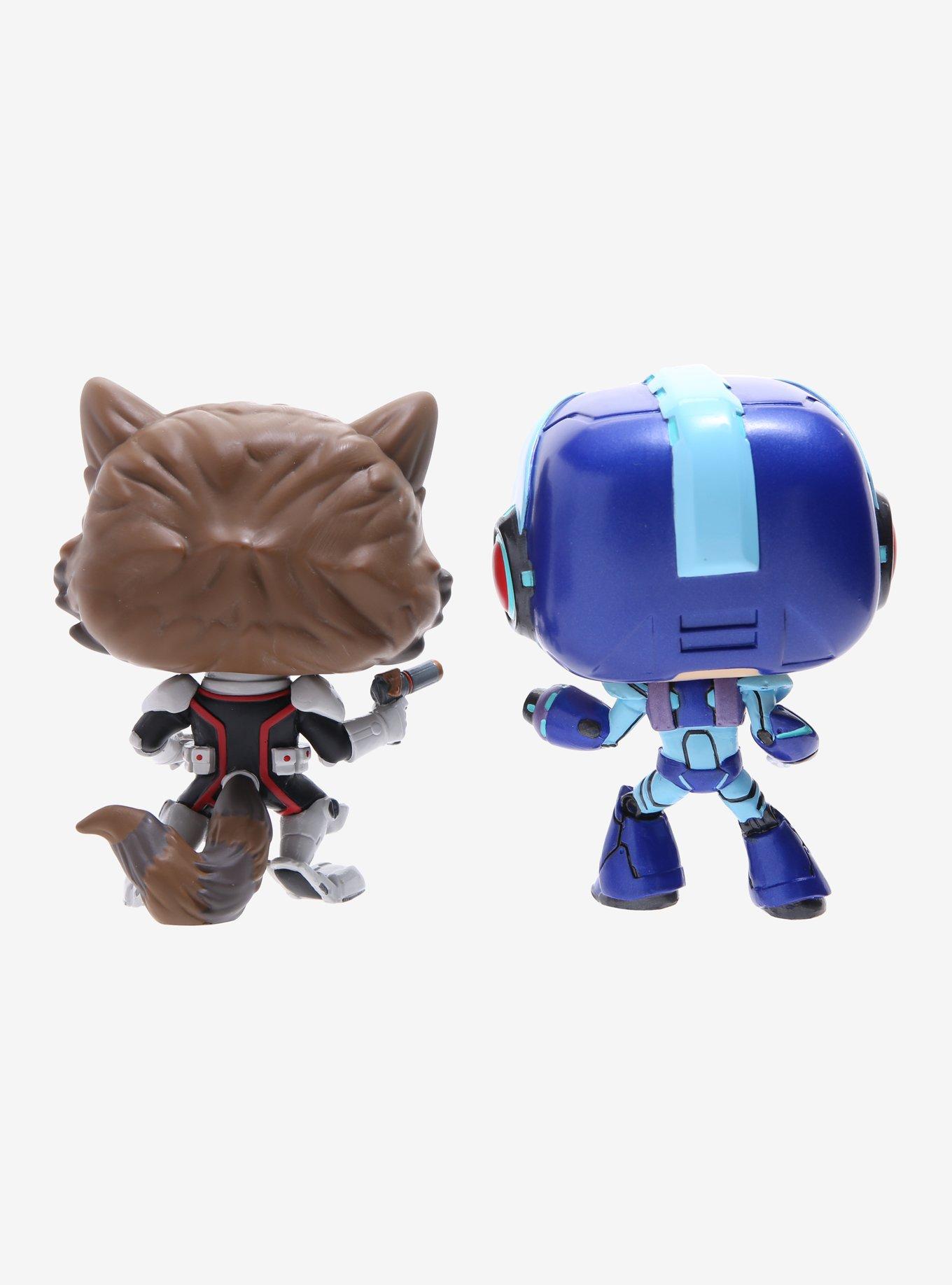 Funko Marvel Vs. Capcom: Infinite Pop! Games Rocket Vs Mega Man X Vinyl Bobble-Head Set, , alternate