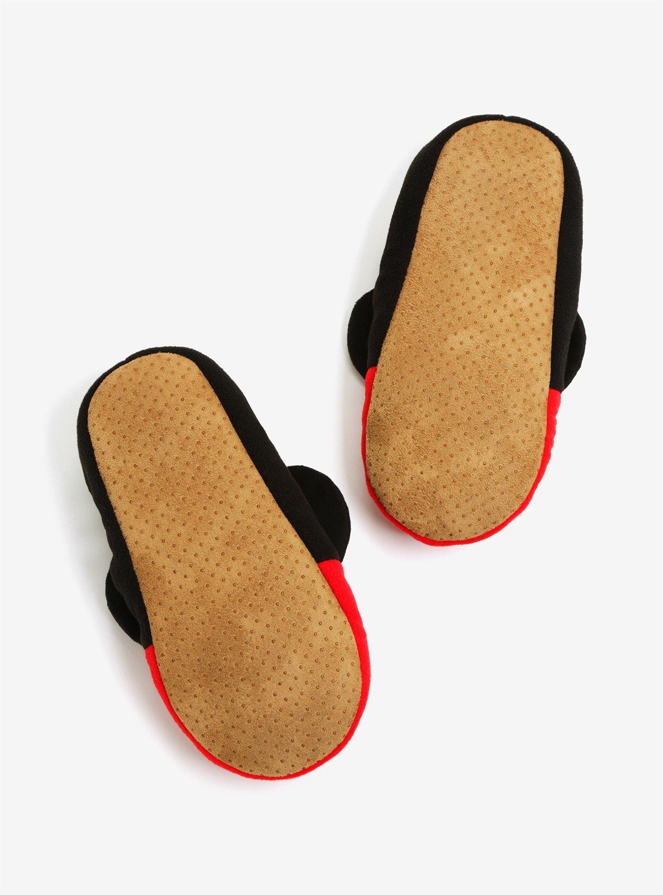 Disney Mickey Mouse Ears Cozy Slippers, , alternate