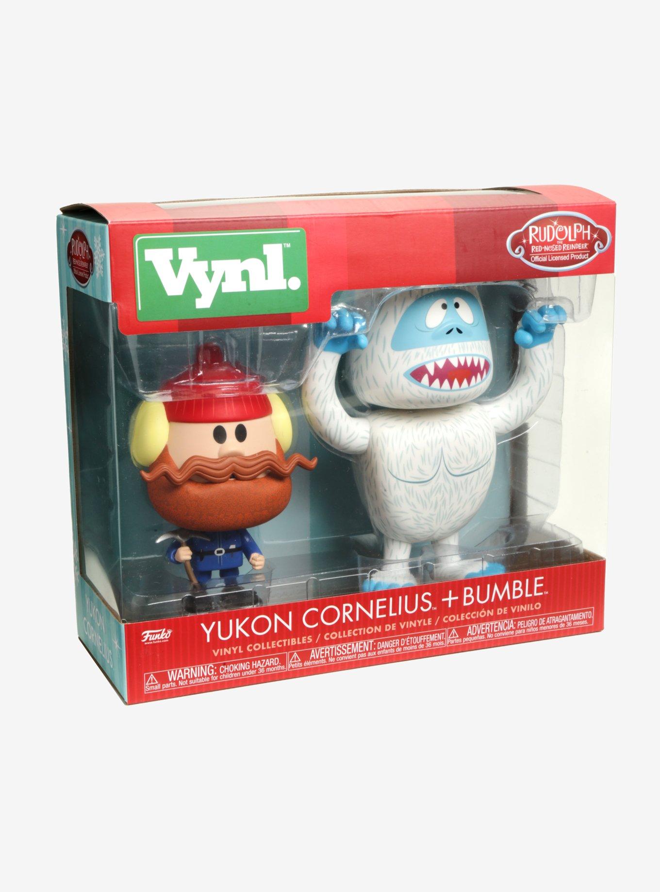 Funko Rudolph The Red-Nosed Reindeer Vynl. Yukon Cornelius & Bumble Vinyl Figures, , alternate