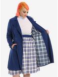 Her Universe Doctor Who Trench Coat Plus Size, , alternate