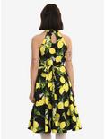 Black Lemon High Neck Swing Dress, , alternate
