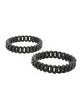 Blackheart Rubber Chains Guys Bracelet Set, , alternate