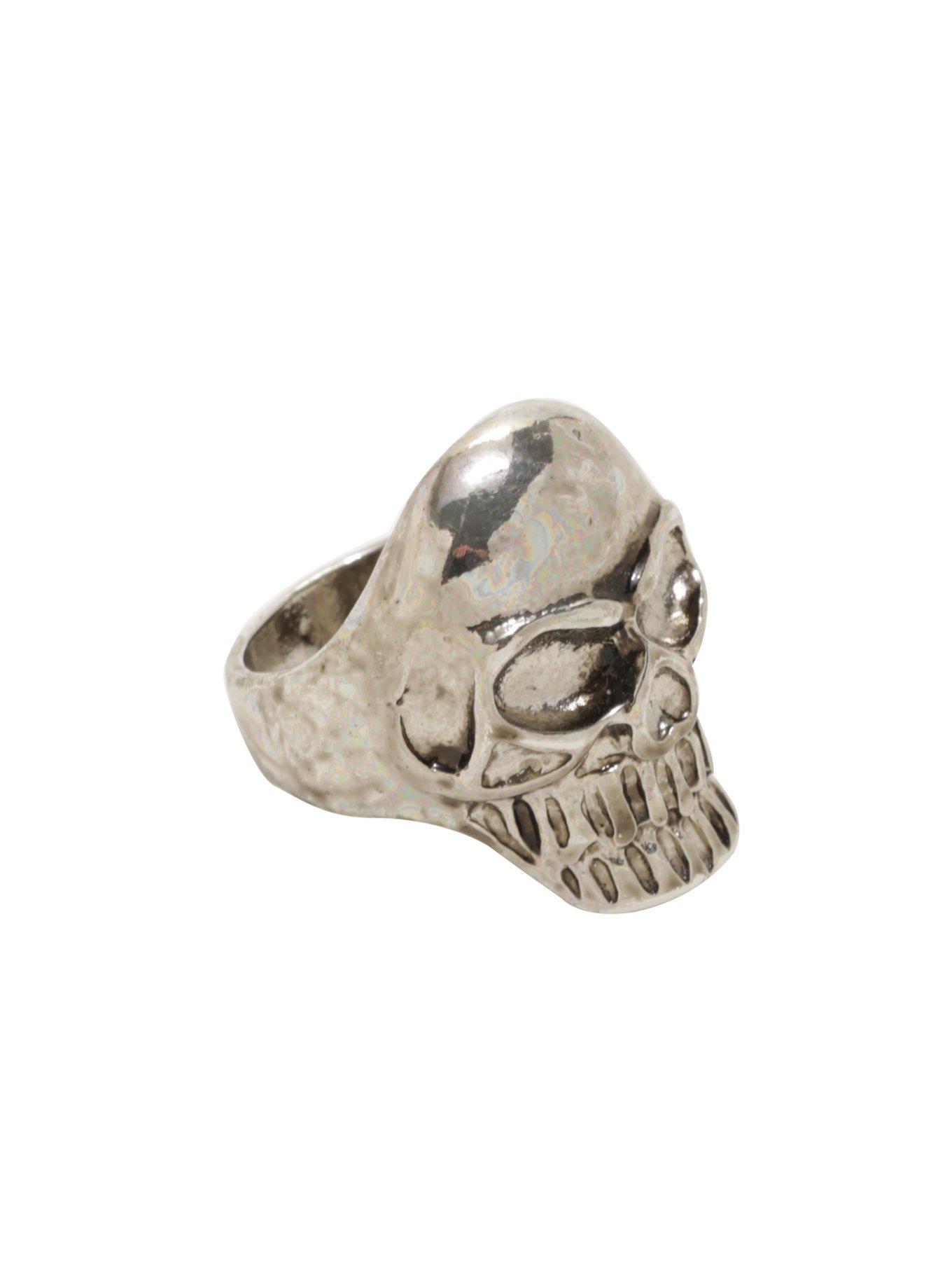 Silver Skull Guys Ring, , alternate